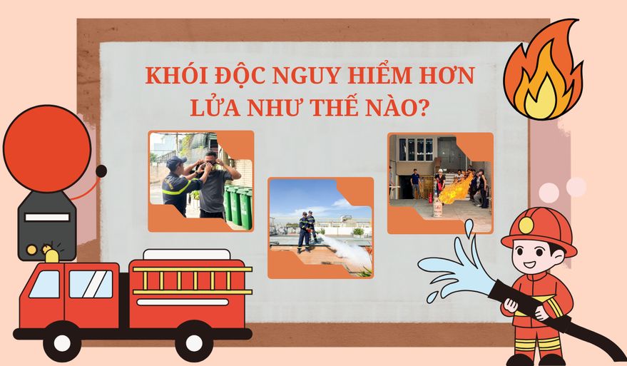 KHÓI ĐỘC NGUY HIỂM HƠN LỬA NHƯ THẾ NÀO KHI XẢY RA HỎA HOẠN?