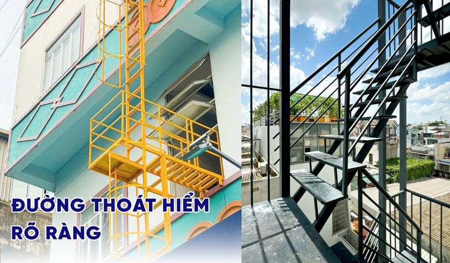 TẦM QUAN TRỌNG CỦA LỐI THOÁT HIỂM TẠI KHU TRỌ 