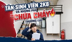 TÂN SINH VIÊN 2K8 VÀ NHỮNG PHA “CHỮA CHÁY” THƯỜNG GẶP