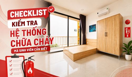 CHECKLIST KIỂM TRA HỆ THỐNG CHỮA CHÁY MÀ SINH VIÊN CẦN BIẾT 