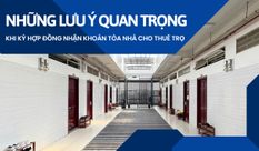 NHỮNG LƯU Ý QUAN TRỌNG KHI KÝ HỢP ĐỒNG NHẬN KHOÁN TÒA NHÀ CHO THUÊ TRỌ